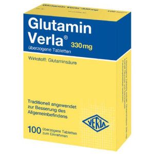 GLUTAMIN VERLA überzogene Tabletten