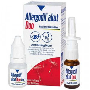 ALLERGODIL akut Duo 4ml AT akut/10ml NS akut