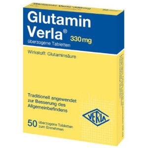 GLUTAMIN VERLA überzogene Tabletten